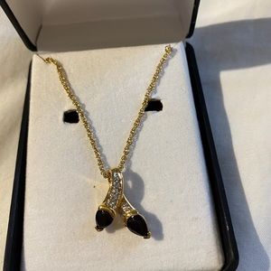 Onyx necklace